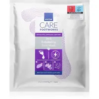 Avon Care Footworks regeneračná maska na nohy a nechty 3v1 2x20 ml