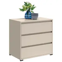 Carryhome KOMODA, kašmírová, 80/79/48 cm