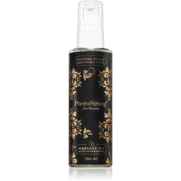 PheroStrong Massage Oil With Pheromones masážní olej s feromony pro ženy 100 ml