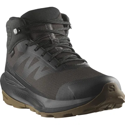 Salomon ELIXIR TOUR MID WP EU 44, Phantom/Black/Asphalt Pánské turistické boty