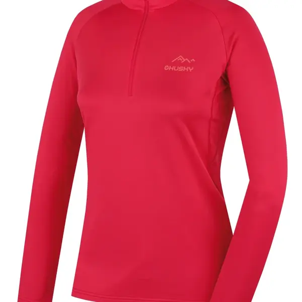 Husky Tromi Zip L S, pink Termoprádlo Active Winter Triko
