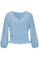 BUFFALO Blúzka  svetlomodrá