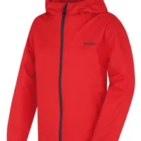 Husky Zunat K 122-128, červená Dětská outdoorová bunda