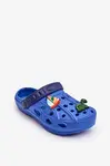 Boto Dětské pěnové lehké sandály Crocs Modre Sweets