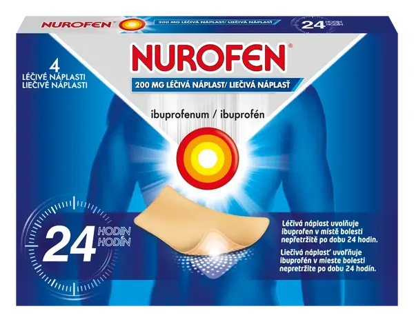 Nurofen 200 mg léčivá náplast 4 ks