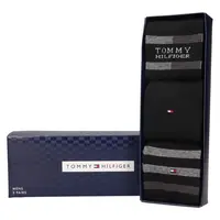 Darčeková sada ponožiek Tommy Hilfiger Perto - 3 páry, čierna