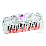 Klávesy s disco koulí s výukovou funkcí 50x21 cm