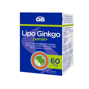 GS Lipo Ginkgo paměť+ 60 mg 60 tablet