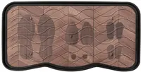 Multy home Odkapávač na boty Printed Footprints Wood 38cm x 75cm MHEU1000056, 1 ks 3924.90.00