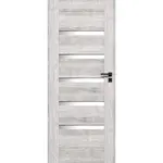 Interiérové dveře Enzo 5*5 80L dub stříbrný  352