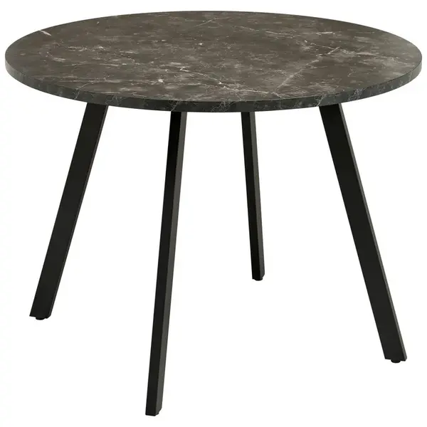 B&B Italia JÍDELNÍ STŮL, černá, 100/100/76 cm