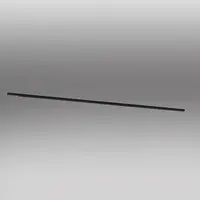 Přípojnice 6961 2 m černý LS