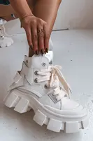 Kožené zateplené športové čižmy GOE