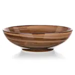 Hluboký talíř Palas 18 cm hnědý