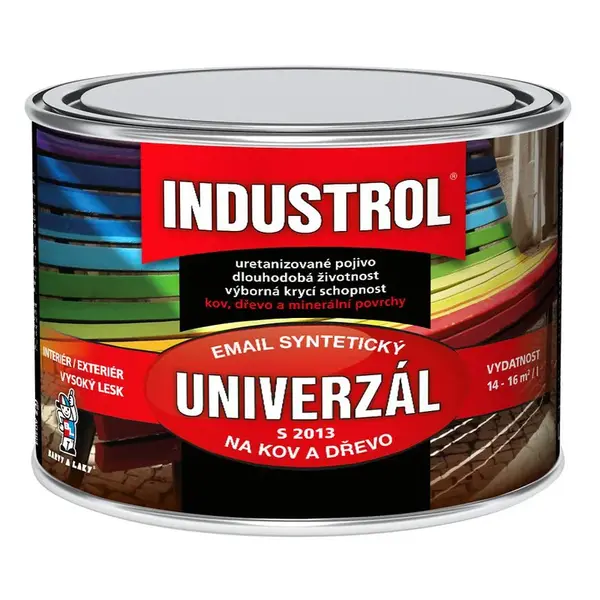 Industrol uni 8440 červenohnědý 0,375l