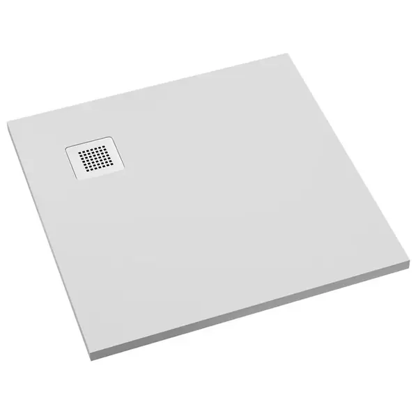 Vanička Kw Kalait Smooth White 90x90x3,5 3.3101-M2