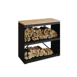 Komoda na dřevo OFYR Wood Storage Black Dressoir