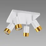 Svítidlo PUZON SPT GU10 4D WHITE/GOLD 04128 LS4
