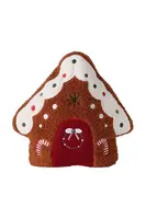 Vianočný dekoratívny vankúš Boltze Ginger 28 x 28 x 8 cm