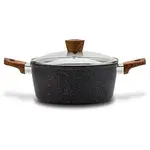 Hrnec granit s pokličkou "Nature" 28cm