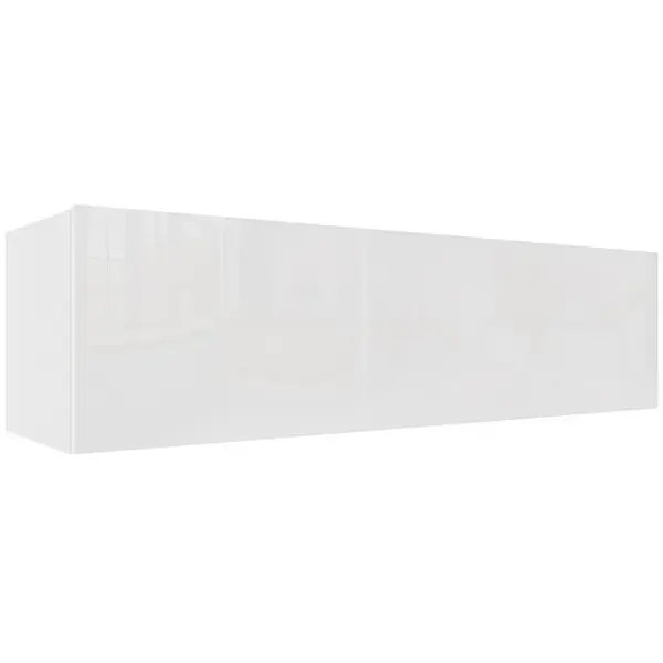 Závěsná skříňka Izumi-43-WH bílá mat/lesk