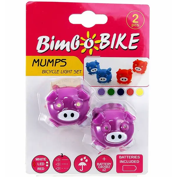 Světlo 2 Led bílá a červená