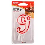 Narozeninová svíčka "9"