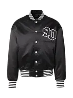 JACK & JONES Prechodná bunda 'JORMEADOWS'  čierna / biela