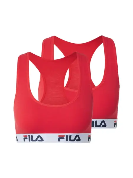 FILA Podprsenka  tmavomodrá / červená / biela