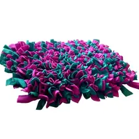 Čmuchacíkoberečky.cz® Čmuchací kobereček extra hustý FIALOVO-TYRKYSOVÝ 419/30X2