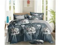 Bavlněné povlečení BEAUTIFUL GARDEN modrošedé Rozměr povlečení: 70 x 90 cm | 140 x 200 cm