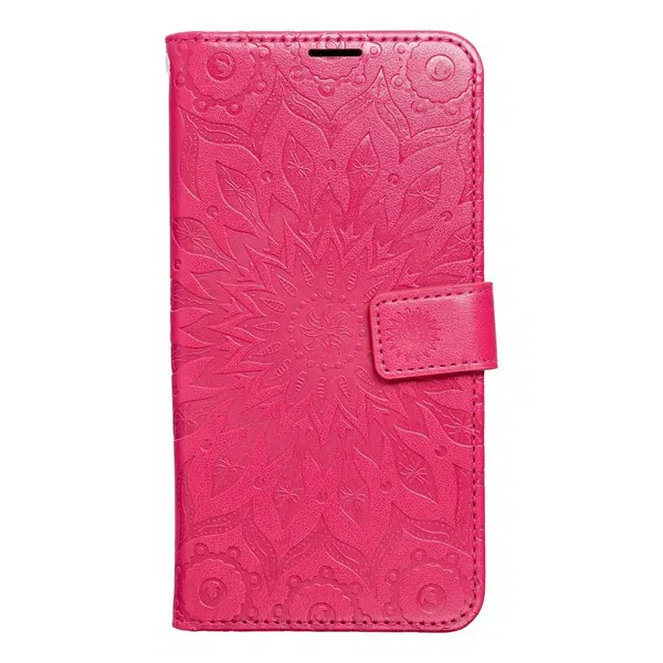 Flipové pouzdro MEZZO Book case pro Samsung Galaxy S24 Ultra, mandala magenta