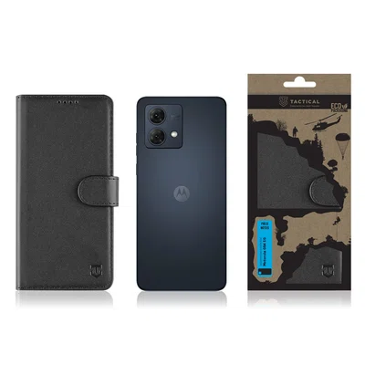 Flipové pouzdro Tactical Field Notes pro Motorola Moto G84 5G, černá