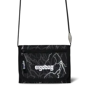 Peňaženka Ergobag - Black reflexná