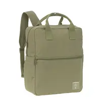 Prebaľovací batoh - Green Label Little One & Me Square Backpack Big Gots olive