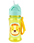 SKIP HOP Zoo tritan Láhev s brčkem Lev 12m+ 355 ml