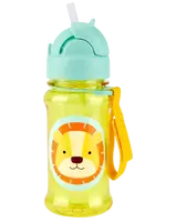 SKIP HOP Zoo tritan Láhev s brčkem Lev 12m+ 355 ml