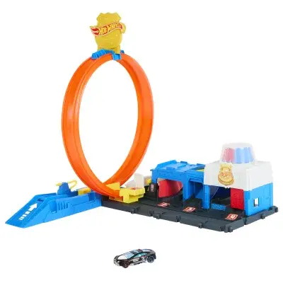 Hot Wheels city super policejní stanice