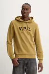 Bavlněná mikina A.P.C. hoodie standard grand vpc GOTS