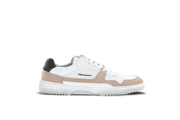 Barefoot Sneakers Barebarics - Zing - White & Beige
