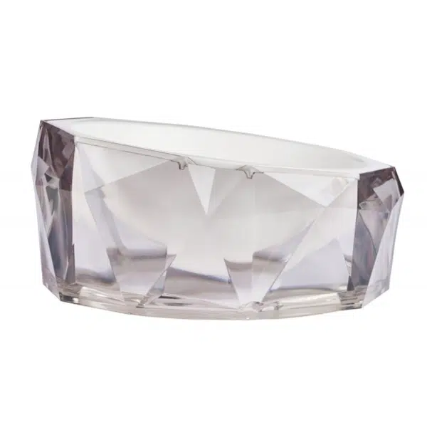 SinDesign Diamond | Designová miska - Bílá