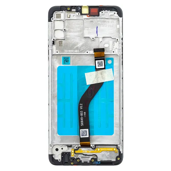 LCD + dotyková deska pro Samsung Galaxy A20s, black (Service Pack)