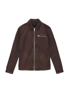 AllSaints Prechodná bunda 'ROTHWELL'  čokoládová