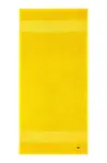 Bavlněný ručník Lacoste L LECROCO Jaune 50 x 100 cm žlutá barva