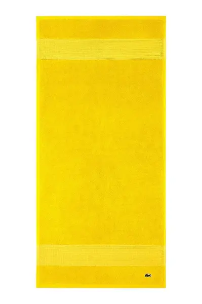 Bavlněný ručník Lacoste L LECROCO Jaune 50 x 100 cm