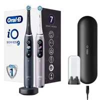 Oral-B iO9 Series Duo Black/Rose elektrický zubní kartáček 2 ks