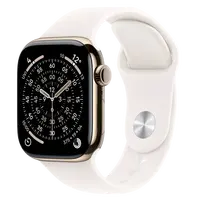 APPLE Watch 11 GPS + Cellular 46 mm Zlatý titán so svetlo rumeným športovým remienkom - M/L