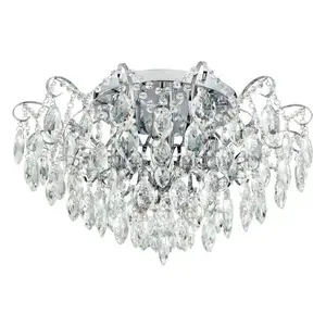 Stropné osvetlenie Eglo FENOULLET chróm 39521