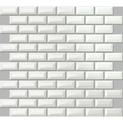 Keramická mozaika Premium Mosaic biela 30x30 cm lesk MOS2348WH