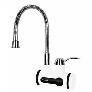 Homelife Digiterm drezová batéria s elektrickým ohrevom vody biela/chróm SDR-10C-3